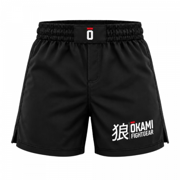 Okami Fightshorts Kuro Kids Black